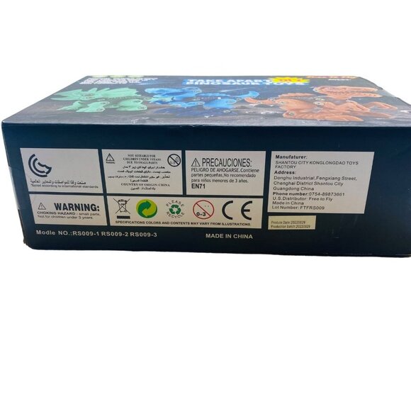 Free to Fly Take Apart DIY Assemble Puzzle Dinosaur Toys Raptor T-Rex Stegosauru - Picture 3 of 5